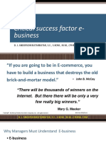12 Critical Success Factor E-Business