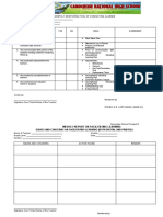 Monthly Monitoring Tool of Conducting Classes: Areas of Concerns YES NO Movs Agreement The Teacher