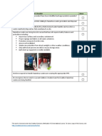 Hazardous Waste Management Checklist Done