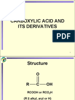 Carboxylic Acid and Its Derivatives