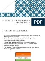 05 Software For Educators and Students