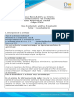 Guía de Actividades y Rúbrica de Evaluación - Unidad 1 - Tarea 1 - Contextualización