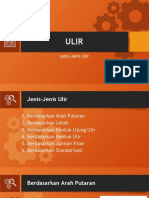 JENIS-JENIS ULIR