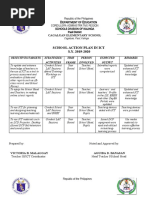 School Action Plan in Ict S.Y. 2019-2020