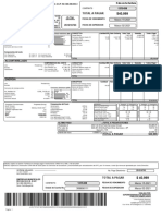 Factura de servicios públicos de Empresas Municipales de Cali E.I.C.E. E.S.P