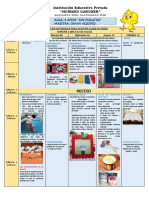 Cuadro de Materiales n2 Año Escolar 2021