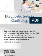 Diagnostic Tests in Cardiology