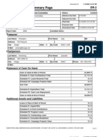 DR-2 Disclosure Summary Page: Treasurer