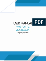 User Manual: Vms For PC Vms para PC
