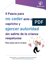 5 Pasos para No Ceder Fernanda Ni Una Palmadita