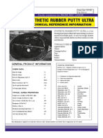 Synthetic Rubber Putty Ultra: Technical Reference Information