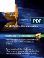 7cs of Effective Communication