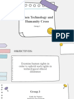 When Technology and Humanity Cross: Group 3