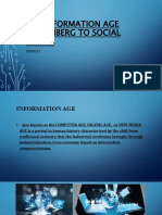 The Information Age (Gutenberg To Social Media) : Group 1