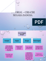 Tutorial - Ciri-Ciri Negara Bangsa