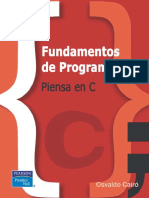 Fundamentos de Programación - Piensa en C