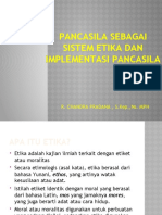 Pancasila Sebagai Sistem Etika Dan Implementasi Pancasila 2020 Farmasi