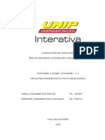 PRÁTICA DE ENSINO: INTRODUÇÃO Á DOCENCIA (PE:ID) Postagem 1e 2