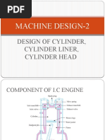 Machine Design-2: Design of Cylinder, Cylinder Liner, Cylinder Head