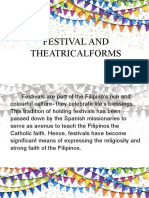 Festival and Theatrical Forms