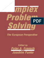 Complex Problem Solving The European Per