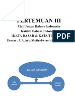 Kaidah Bahasa Indonesia