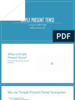 7 - Simple Present Tense