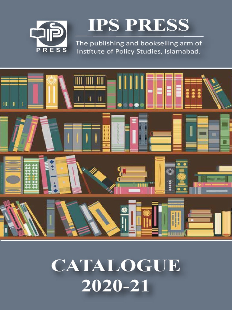 IPS Press Publications Catalogue 2020-21 | PDF | Books | Pakistan