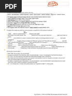 OA2 1a Grammar