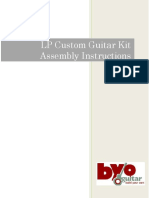 LP Custom Guitar Kit Assembly Instructions