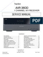 Service Manual: Harman/kardon