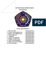 Laporan Daring Emulsifikasi