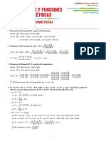 Unidad 5 Fórmulas y Funciones Trigonométricas