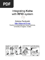 Integrating Koha With RFID System: Dobrica Pavlinušić