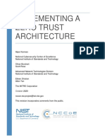 Implementig A Zero Trust Architecture