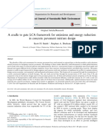A Cradle To Gate LCA Framework For Emissions and Energy Reduction in Concrete Pavement Mixture Design