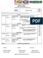 Weekly Home Learning Plan GRADE 7 - Science Week 1 Quarter 2 SET A - MARCH 1-5, 2021 / SET B MARCH 8-12