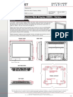 Data Sheet: 19.0 Inch Maritime Multi Display (MMD) - Series 1
