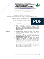 SK Struktur Organisasi Puskesmas Revisi 1 2020