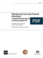 Reinforced Concrete Framed Structure:: Comparative Design Study To EC2 and BS 8110