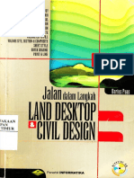 Jalan Dalam Langkah Land Desktop Dan Civil Design