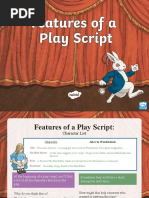 Playscript Writing Guide and Structure | PDF