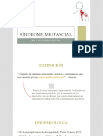 Síndrome Miofascial: MR 1 Alondra Benites