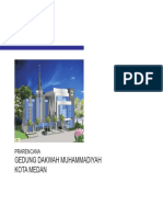 Gedung Dakwah Muhammadiyah Kota Medan: Prarencana