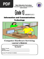 TLE-ICT-Computer-Hardware-Servicing-LM Module 3RD QUARTER M2