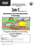 TLE-ICT-Computer-Hardware-Servicing-LM Module 3RD QUARTER