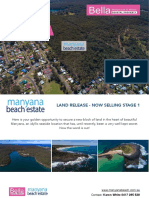 Land Release - Now Selling Stage 1: Contact: Karen White 0417 285 528