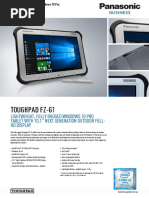 Toughpad Fz-G1: Lightweight, Fully Rugged Windows 10 Pro Tablet With 10.1" Next Generation Outdoor Full-Hd Display