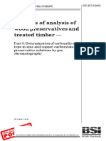 Methods of Analysis of Wood Preservatives and Treated Timber
