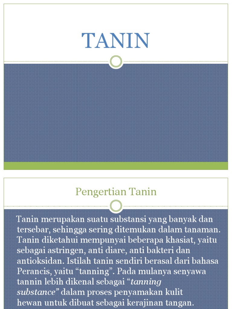 TANIN Blok 10 2021 | PDF